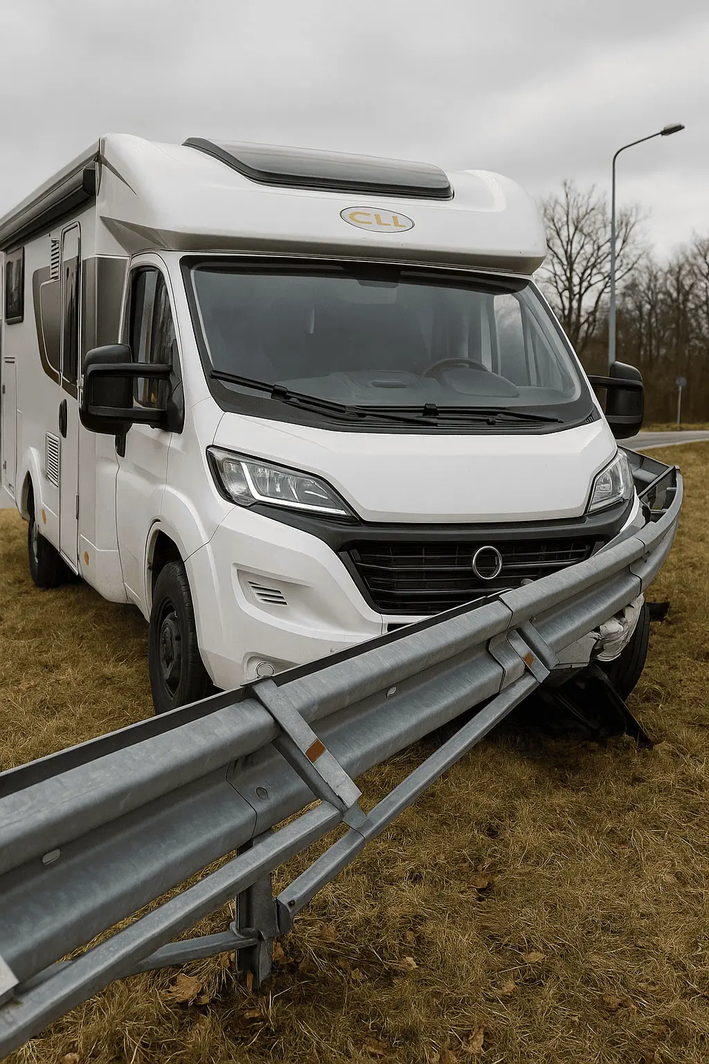 Wohnmobil Unfall